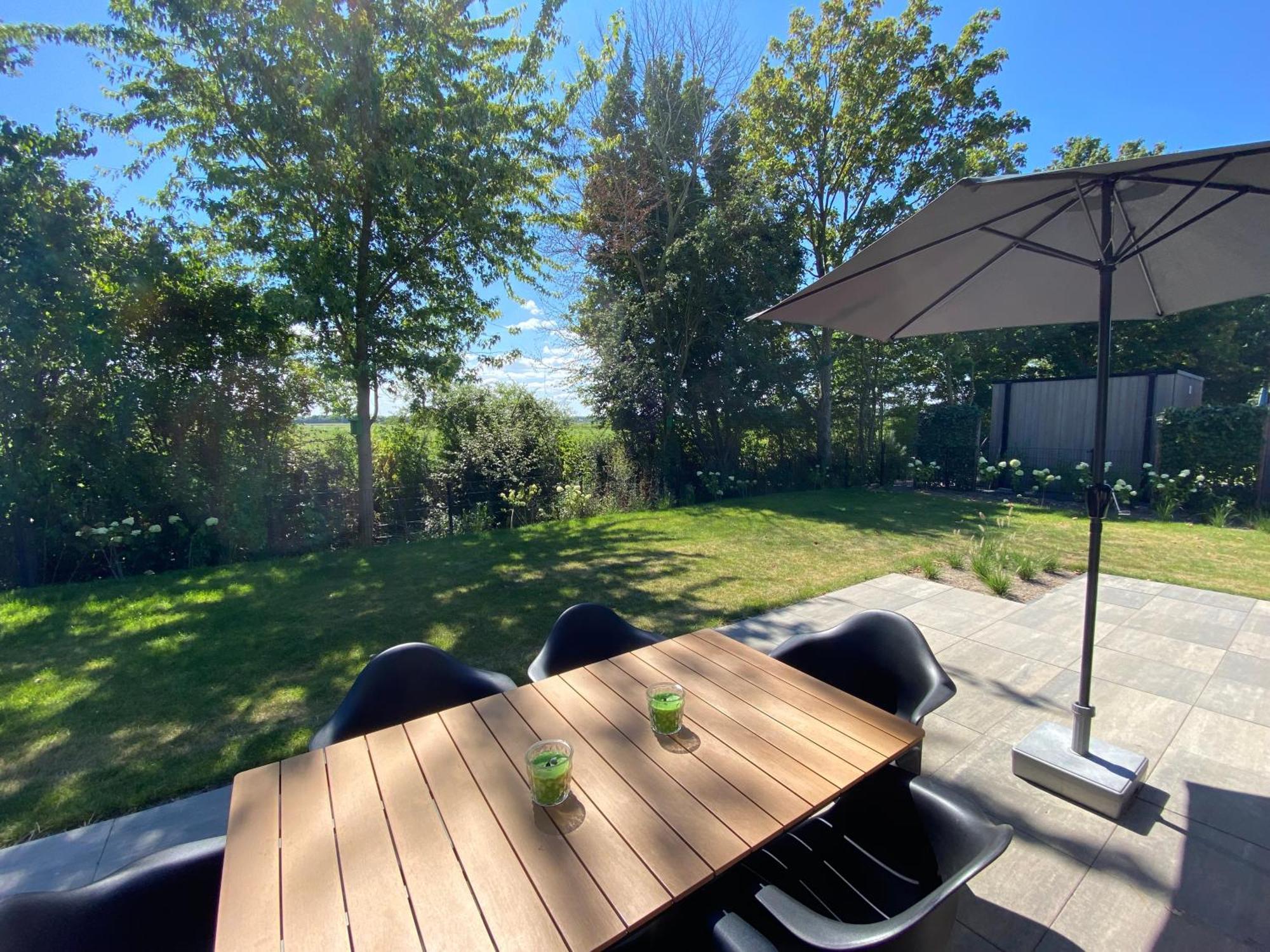 Green Villa In Bester Lage - Dachterrasse Mit Meerblick - Grosser Eingezaeunter Garten - Kinderfreundlich - Hunde Inklusive - 4 Sterne Resort - Direkt Am Strand - Pool Inklusive Hulshorst Zewnętrze zdjęcie