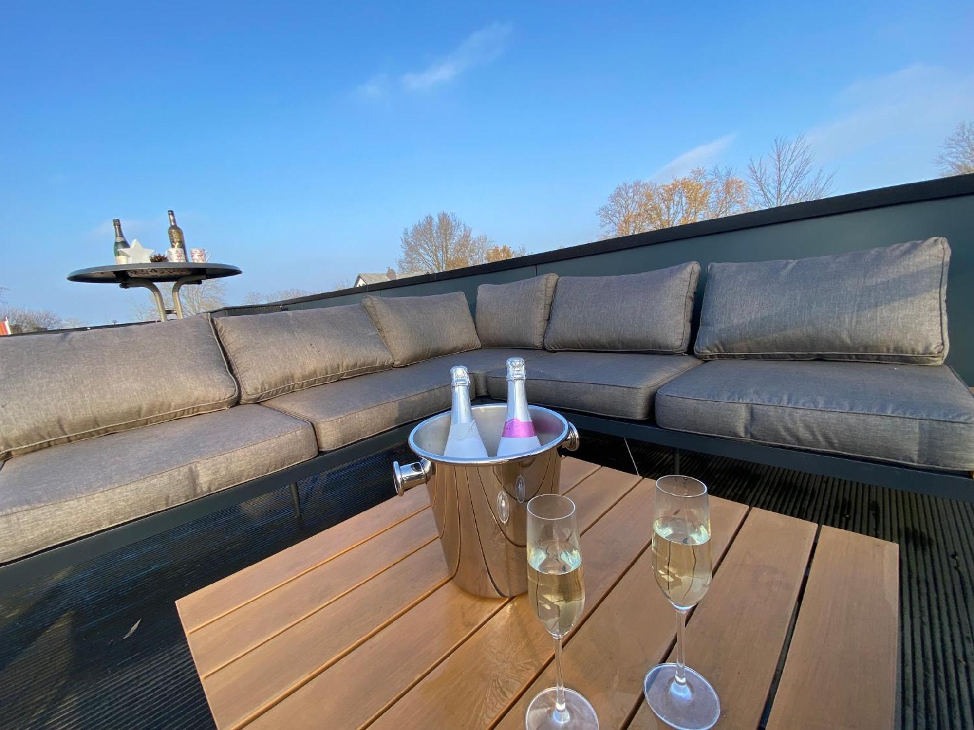 Green Villa In Bester Lage - Dachterrasse Mit Meerblick - Grosser Eingezaeunter Garten - Kinderfreundlich - Hunde Inklusive - 4 Sterne Resort - Direkt Am Strand - Pool Inklusive Hulshorst Zewnętrze zdjęcie
